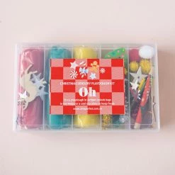 Ohitsperfect Kids Sensory Playdough Activity Kit - Christmas