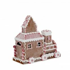 Ohitsperfect LED Gingerbread Train House