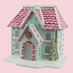 Ohitsperfect LED Light Up Christmas Candy House