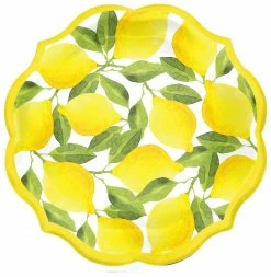 Ohitsperfect Lemon Paper Dinner Plate Bridal Shower & Hens