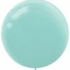 Ohitsperfect Kids Birthday Latex Balloons 60CM 4 Pack Pastel Blue
