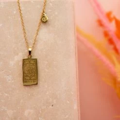 Ohitsperfect Zodiac Necklace And Posy Gift Box - Leo Bloom Bar