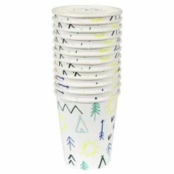 Ohitsperfect Kids Birthday Let's Explore Woodland Party Cups
