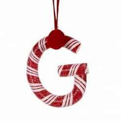 Ohitsperfect Candy Cane Lettered Hanging Ornaments Christmas