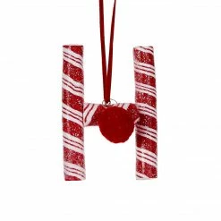 Ohitsperfect Candy Cane Lettered Hanging Ornaments Christmas
