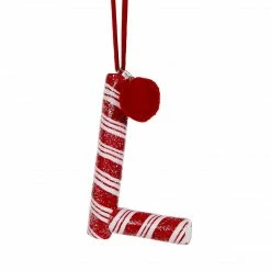 Ohitsperfect Candy Cane Lettered Hanging Ornaments Christmas