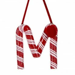 Ohitsperfect Candy Cane Lettered Hanging Ornaments Christmas