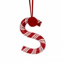Ohitsperfect Candy Cane Lettered Hanging Ornaments Christmas