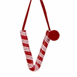 Ohitsperfect Candy Cane Lettered Hanging Ornaments Christmas