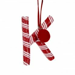 Ohitsperfect Candy Cane Lettered Hanging Ornaments Christmas