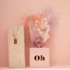 Ohitsperfect Bloom Bar Zodiac Necklace And Posy Gift Box - Libra