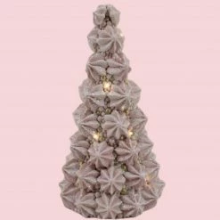 Ohitsperfect Christmas Light Up Pink Meringue Kisses Tree