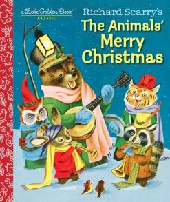 Ohitsperfect Kids Birthday Little Golden Books Richard Scarry's The Animals' Merry Christmas