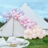 Ohitsperfect Luxe Pastel Pink And Purple Balloon Arch Kit Bridal Shower & Hens