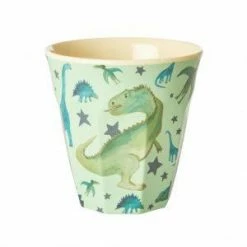 Ohitsperfect Kids Birthday Melamine Cup - Dinosaur Print