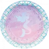 Ohitsperfect Mermaid Shine Iridescent Paper Plates Kids Birthday