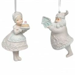 Ohitsperfect MR & MRS Sweet Claus Hanging Ornament