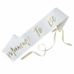 Ohitsperfect Mum To Be Baby Shower Sash