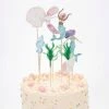 Ohitsperfect Mermaid Cake Toppers (set Of 7) Kids Birthday