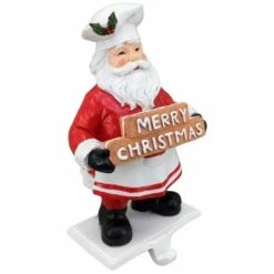 Ohitsperfect Merry Christmas Santa Stocking Holder