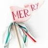 Ohitsperfect Christmas Merry Party Flag