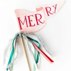 Ohitsperfect Christmas Merry Party Flag