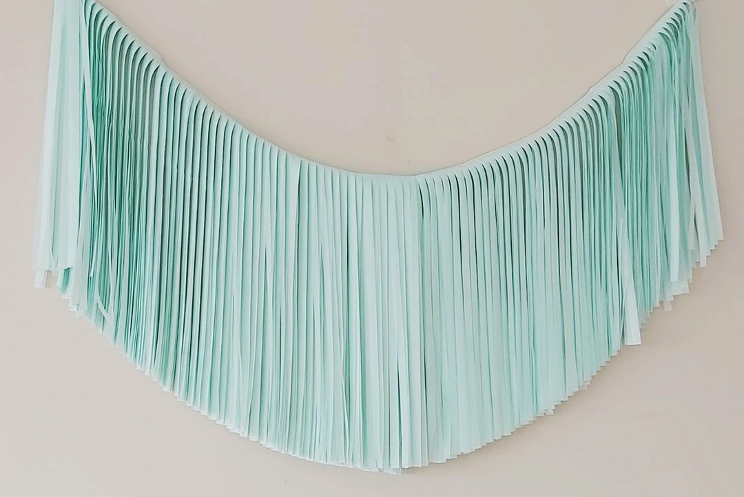 Ohitsperfect Fringe Garland - Mint 4 Ohitsperfect Fringe Garland - Mint