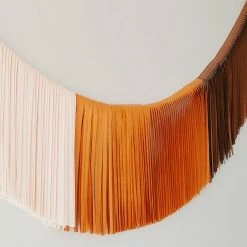 Ohitsperfect Bridal Shower & Hens Fringe Garland - Mocha Combo