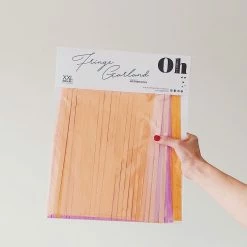 Ohitsperfect Bridal Shower & Hens Fringe Garland - Peaches & Pansy's Combo