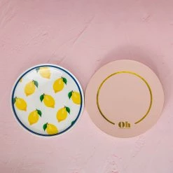 Ohitsperfect Porcelain Plate - Lemon (Factory Seconds)