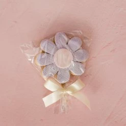 Ohitsperfect Kids Birthday Daisy Cookie Pops - Lilac 9 Ohitsperfect Kids Birthday Daisy Cookie Pops - Lilac