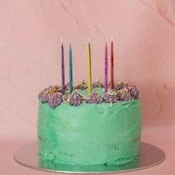 Ohitsperfect Kids Birthday Bees Wax Party Candles - Peach Orange