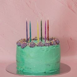 Ohitsperfect Bees Wax Party Candles - Sky Blue