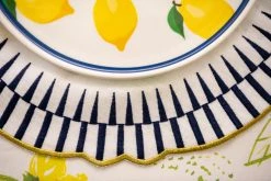 Ohitsperfect Sun Embroidered Placemat Set Table Linen