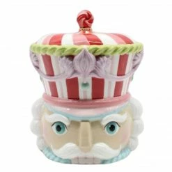 Ohitsperfect Nutcracker Head Cookie Jar