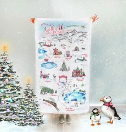 Christmas North Pole Extra-Large Wall Hanging Flag
