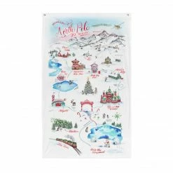 Christmas North Pole Extra-Large Wall Hanging Flag