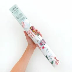 North Pole Map Christmas Table Runner