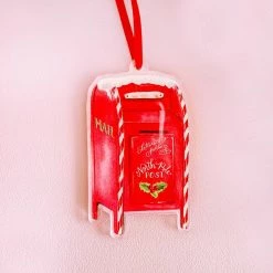 Ohitsperfect North Pole Post Ornament Christmas