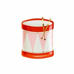 Ohitsperfect Nutcracker Drum Shaped Plate 8pk