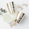 Ohitsperfect OH BABY! Gold Baby Shower Cups