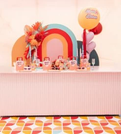 Ohitsperfect Blush Dot Glass Candleholder