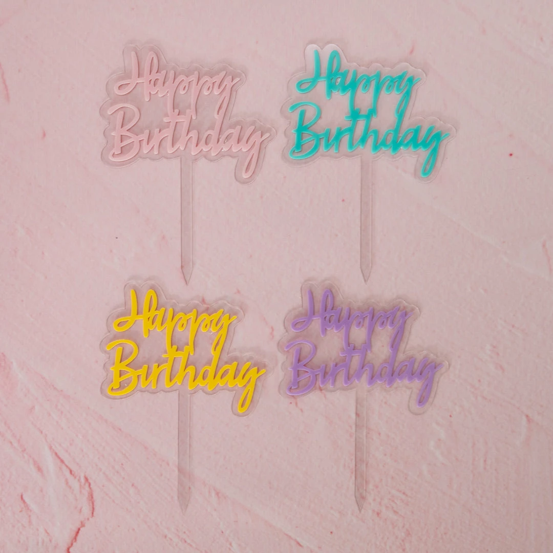 Ohitsperfect Kids Birthday Happy Birthday Cake Topper 3 Ohitsperfect Kids Birthday Happy Birthday Cake Topper