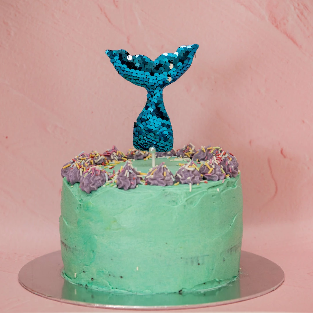 Ohitsperfect Sequin Mermaid Tail Toppers Kids Birthday 11 Ohitsperfect Sequin Mermaid Tail Toppers Kids Birthday