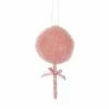 Christmas Wool Pink Fairy Floss Hanging Ornament