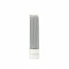 Ohitsperfect Kids Birthday Tall Cake Candles - Silver