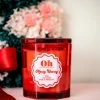 Ohitsperfect Christmas Oh It's Perfect Merry Cherry Glass Vessel Candle 500g