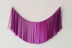 Ohitsperfect Fringe Garland - Pansy Purple Bridal Shower & Hens