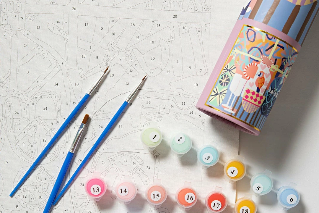 Ohitsperfect Paint By Numbers - Kitchen Window 7 Ohitsperfect Paint By Numbers - Kitchen Window