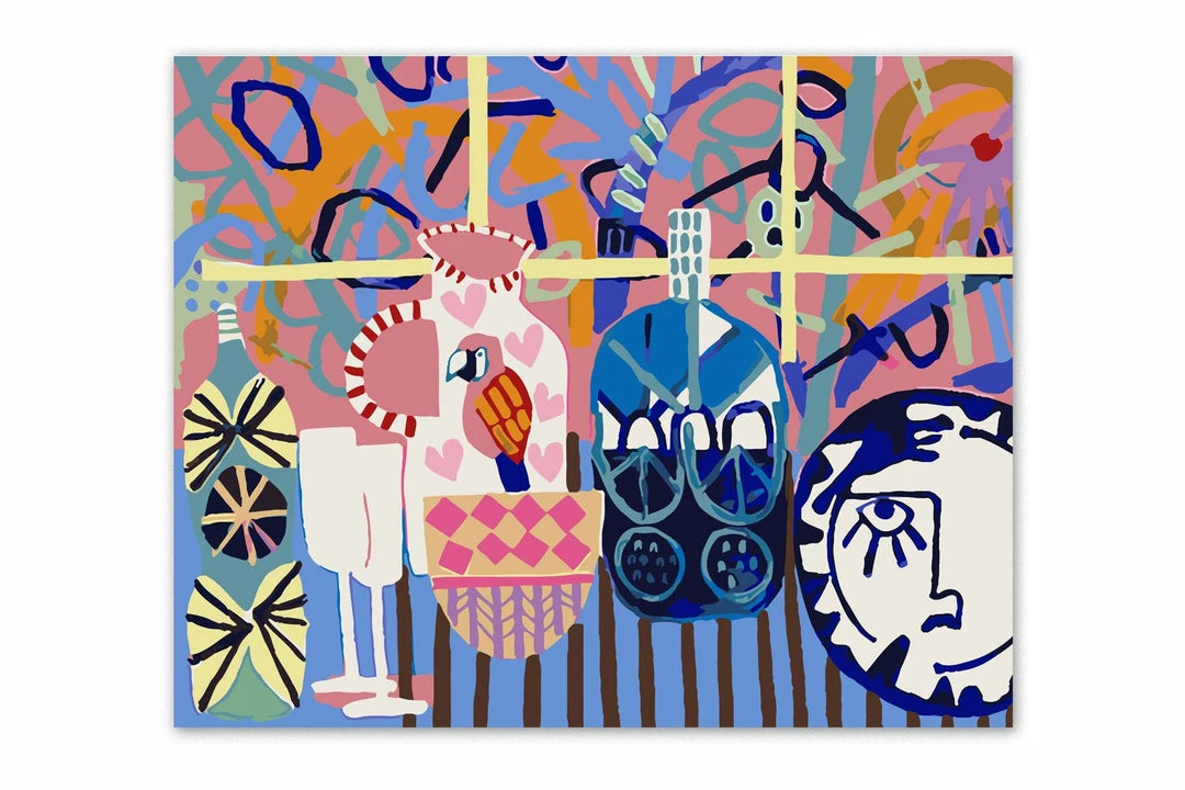 Ohitsperfect Paint By Numbers - Kitchen Window 4 Ohitsperfect Paint By Numbers - Kitchen Window